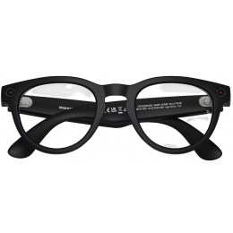 Умные очки Ray-Ban Meta* Headliner Gen 2 Matte Black, Прозрачные линзы для компьютера Clear Blue-Violet (RW4013), размер L